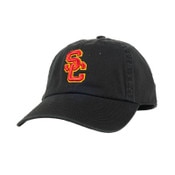 USC Trojans Black SC Interlock Classic Franchise Hat